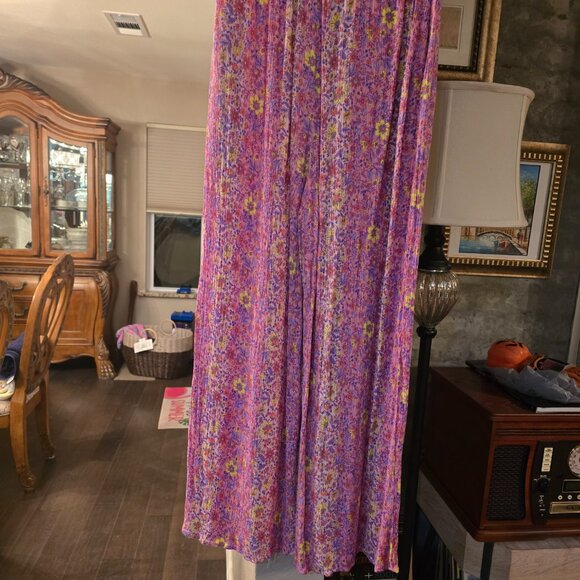 Easel pink flower shirt and pant set - Picture 8 of 8